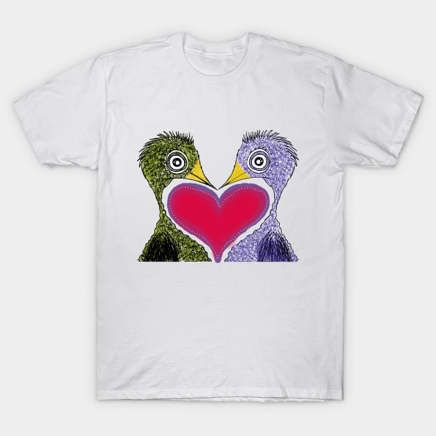 Birdy Love T-Shirt by xxcmcxx